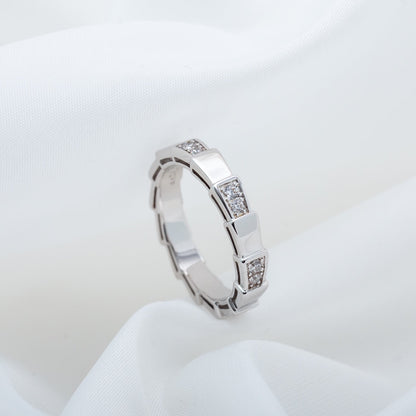 [LUXORA]SERPENTI RING SILVER  3MM