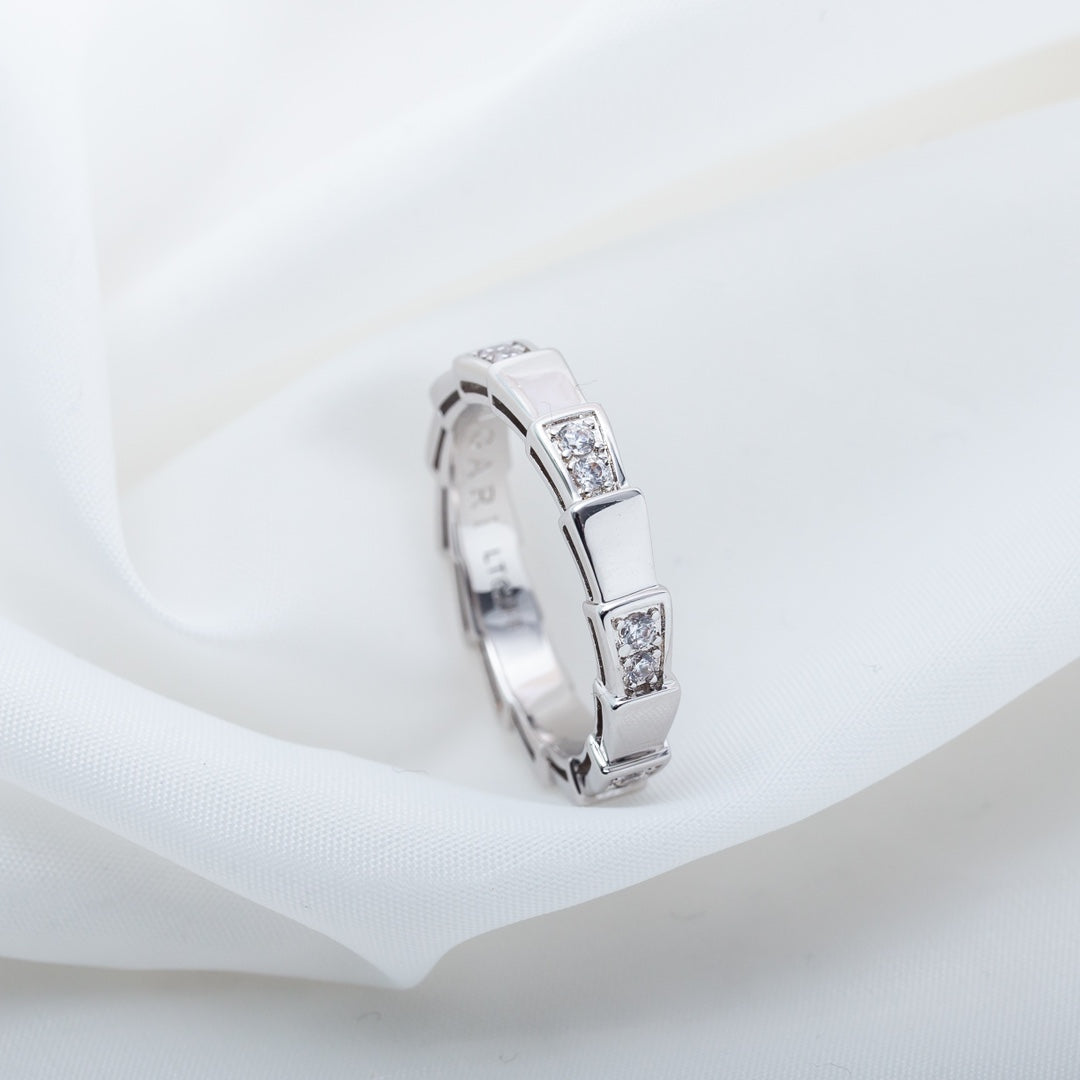 [LUXORA]SERPENTI RING SILVER  3MM