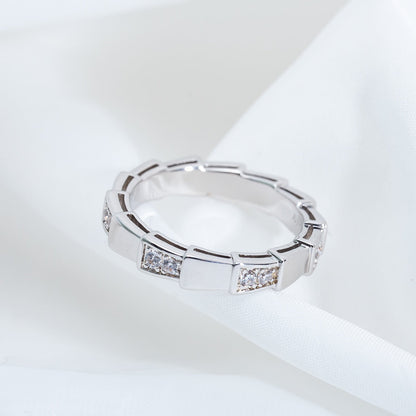 [LUXORA]SERPENTI RING SILVER  3MM