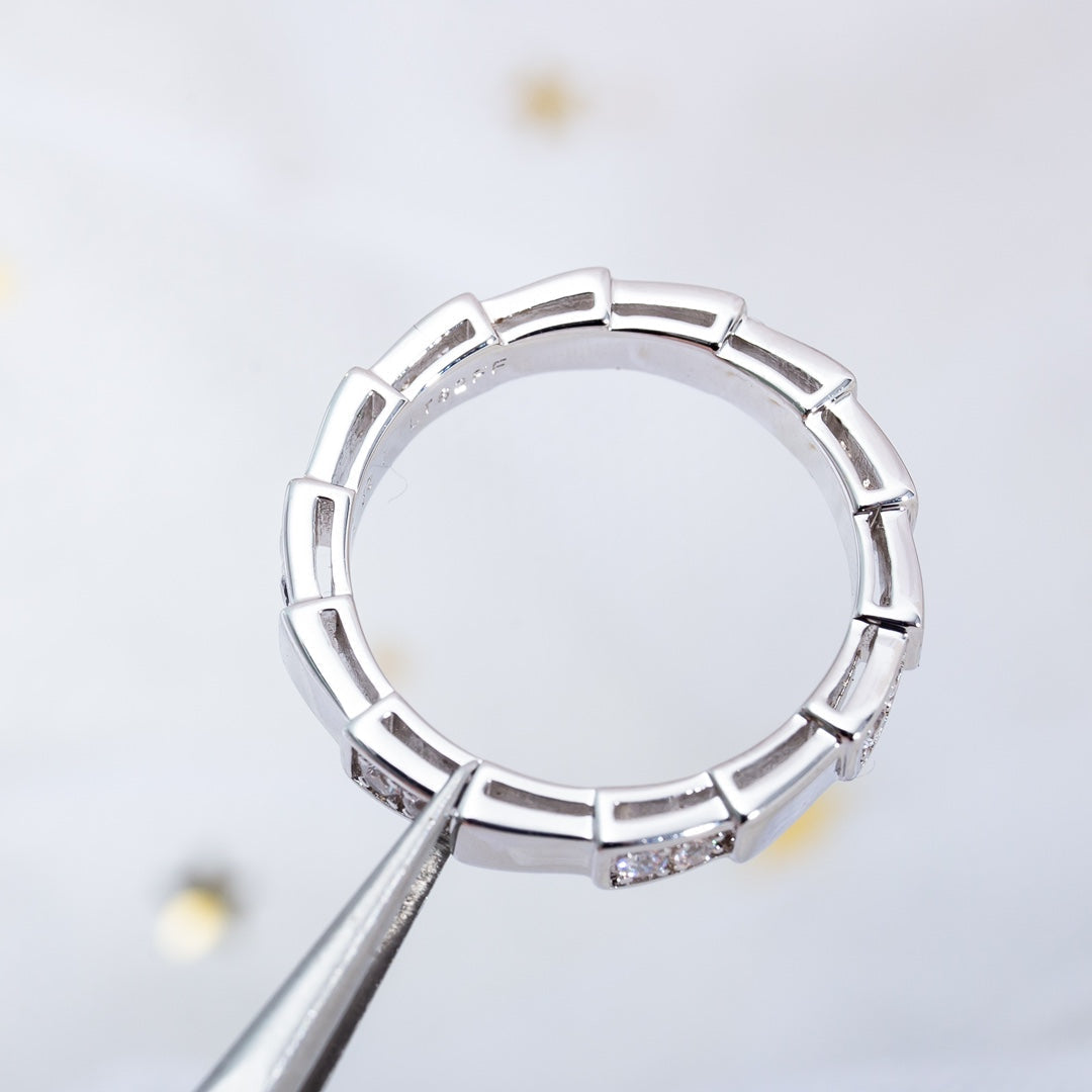 [LUXORA]SERPENTI RING SILVER  3MM