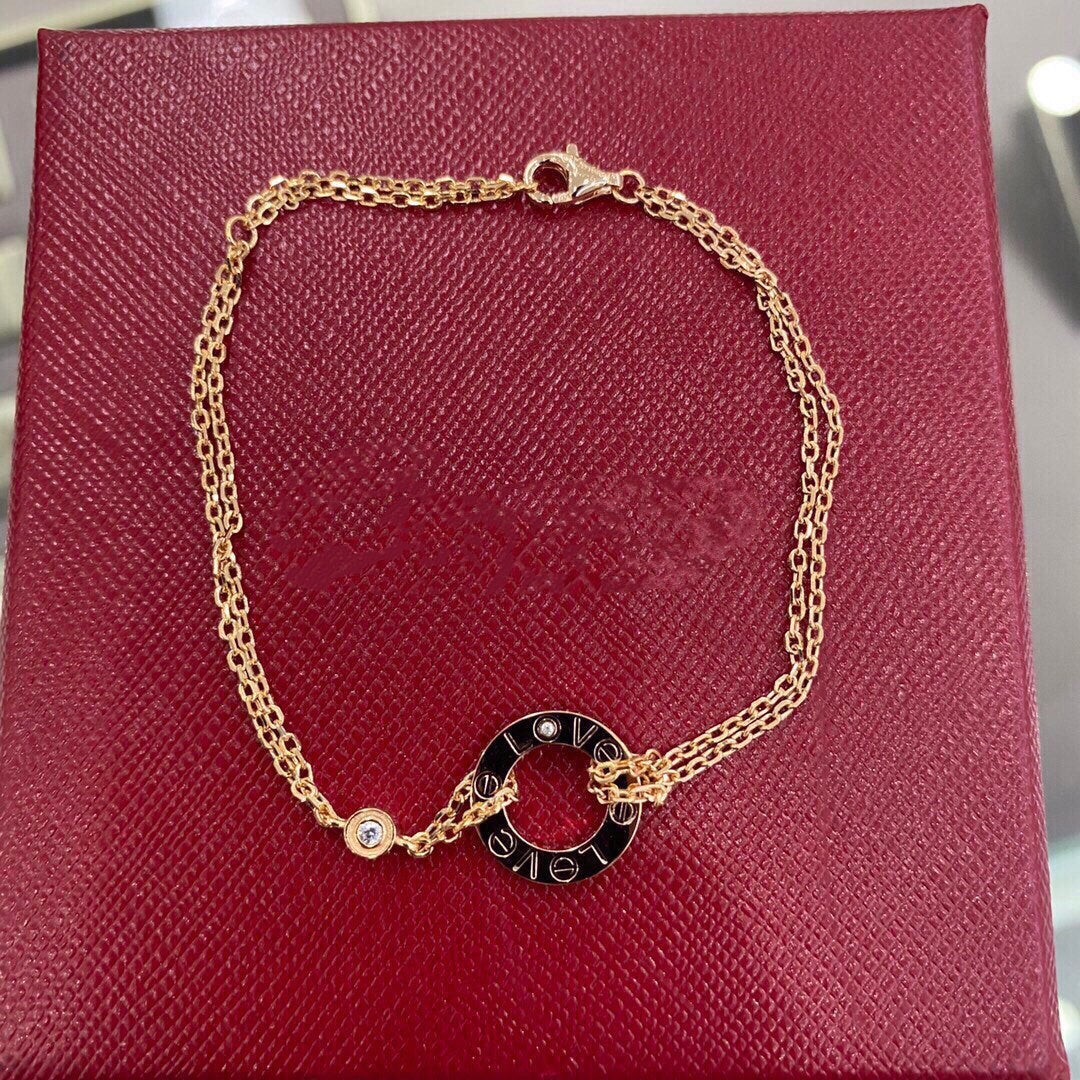 [LUXORA]LOVE BRACELET 2 DIAMOND