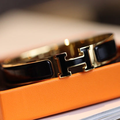 [LUXORA]H BRACELET 12MM GOLD
