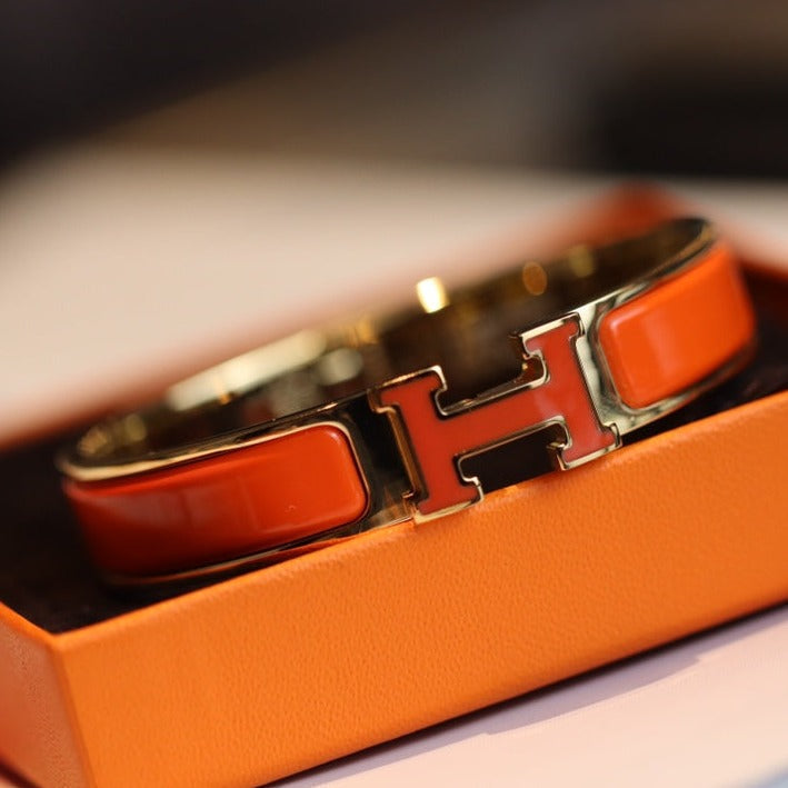 [LUXORA]H BRACELET 12MM GOLD