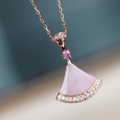 [LUXORA]DREAM NECKLACE PINK MOP DIAMOND