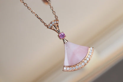 [LUXORA]DREAM NECKLACE PINK MOP DIAMOND