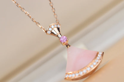 [LUXORA]DREAM NECKLACE PINK MOP DIAMOND