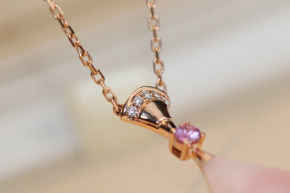 [LUXORA]DREAM NECKLACE PINK MOP DIAMOND