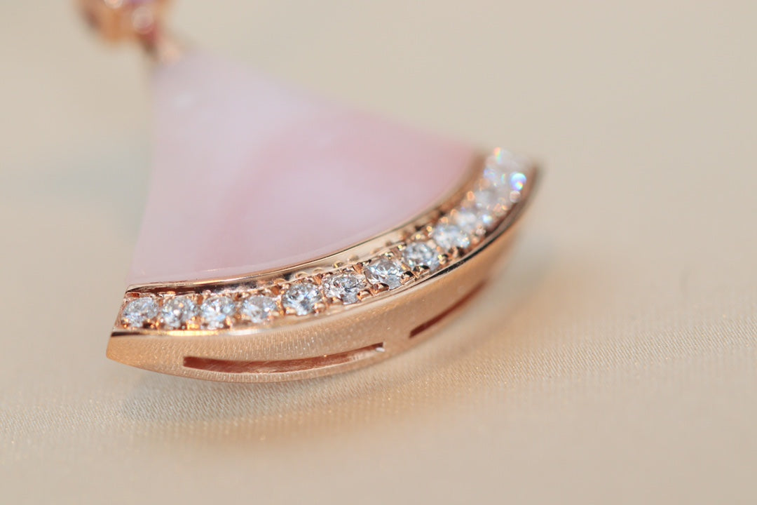 [LUXORA]DREAM NECKLACE PINK MOP DIAMOND