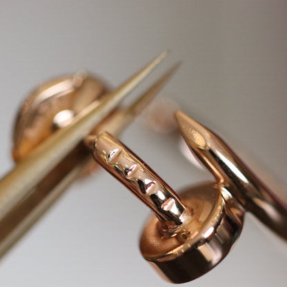 [LUXORA]JUSTE EARRINGS PINK GOLD