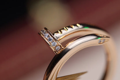 [LUXORA]JUSTE RING 2.65MM PINK GOLD DIAMOND