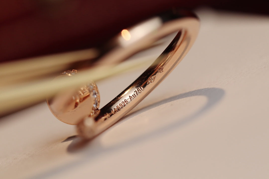 [LUXORA]JUSTE RING 2.65MM PINK GOLD DIAMOND