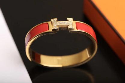 [LUXORA]H BRACELET GOLD DIAMOND