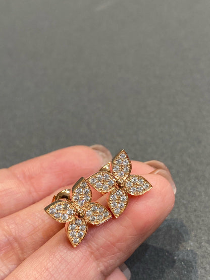 [LUXORA]STAR DIAMOND EARRINGS