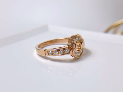 [LUXORA]DREAM RING DIAMOND PINK GOLD