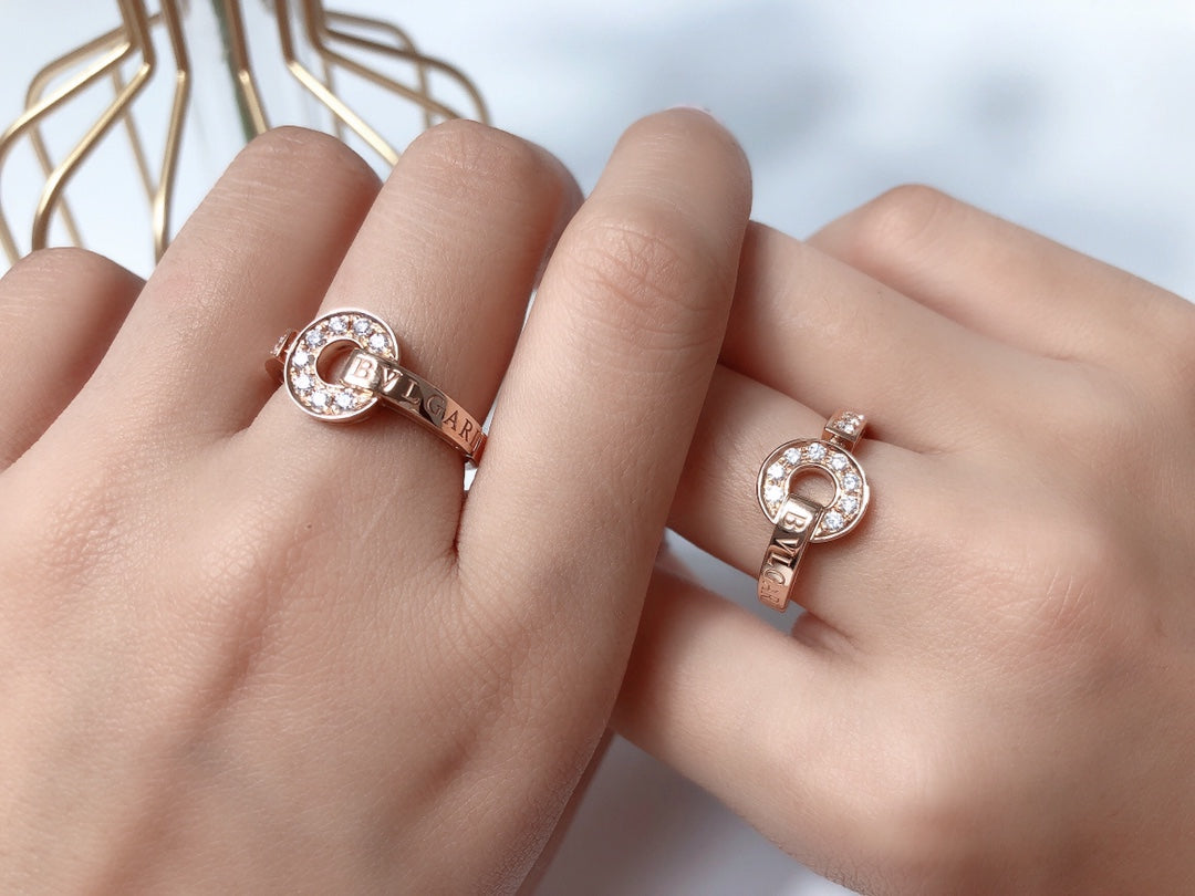 [LUXORA]DREAM RING DIAMOND PINK GOLD