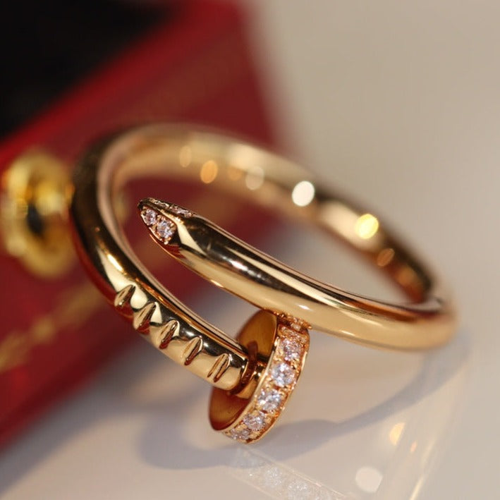 [LUXORA]JUSTE RING 2.65MM GOLD DIAMOND