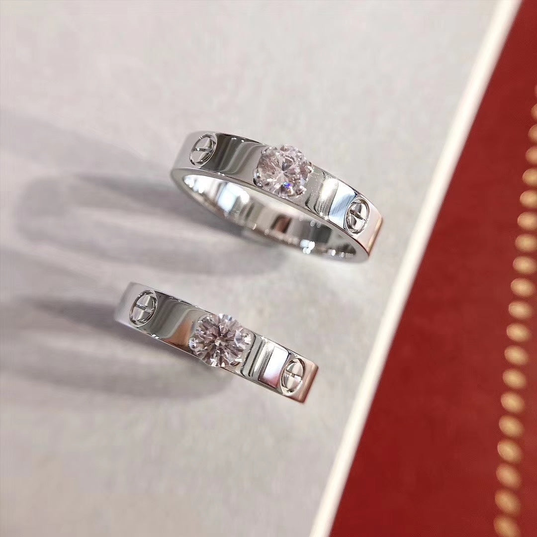 [LUXORA]LOVE RING 3.6MM 1 BIG DIAMOND