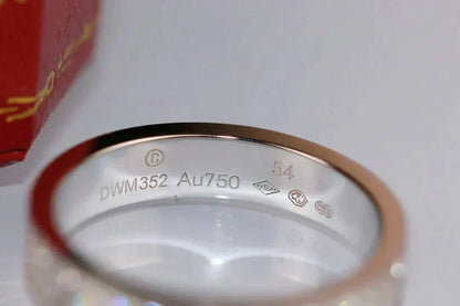[LUXORA]LOVE RING 3.6MM DIAMOND PAVED