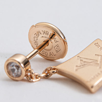 [LUXORA]STAR DIAMONDS EARRINGS GOLD