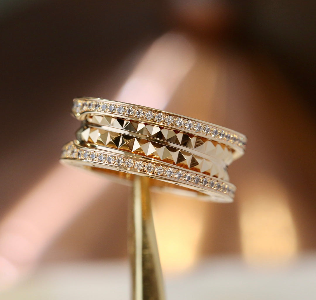 [LUXORA]ZERO 1 GOLD DIAMOND RING