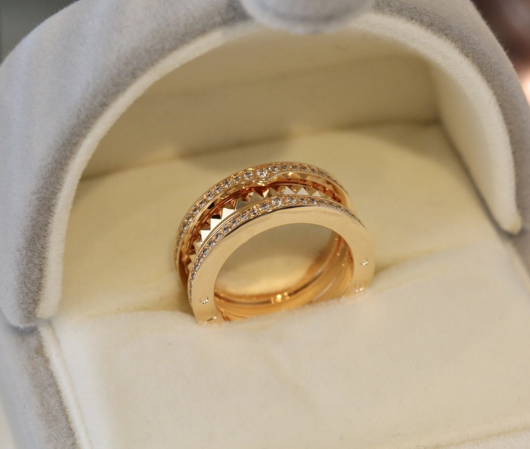 [LUXORA]ZERO 1 GOLD DIAMOND RING