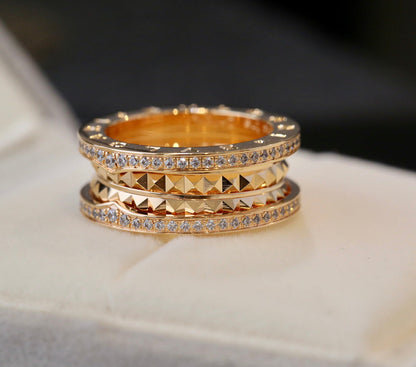 [LUXORA]ZERO 1 GOLD DIAMOND RING