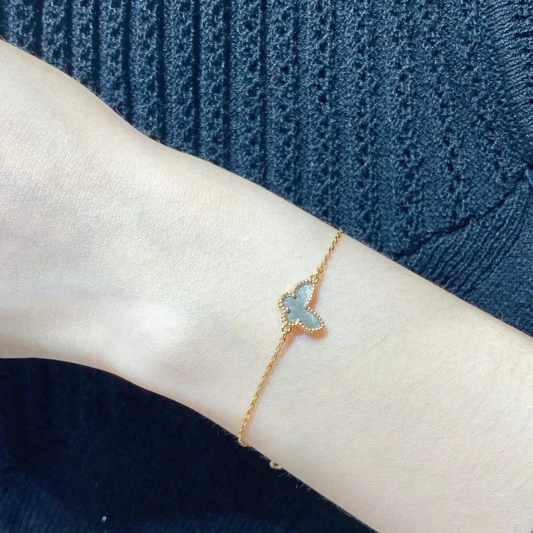 [LUXORA]BUTTERFLY DARK MOP BUTTERFLY BRACELET