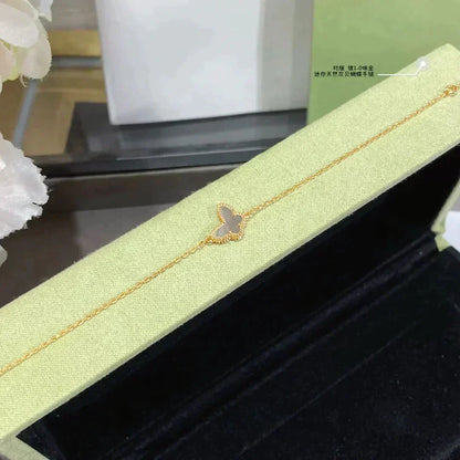 [LUXORA]BUTTERFLY DARK MOP BUTTERFLY BRACELET
