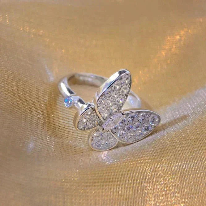 [LUXORA]BUTTERFLY DIAMOND RING