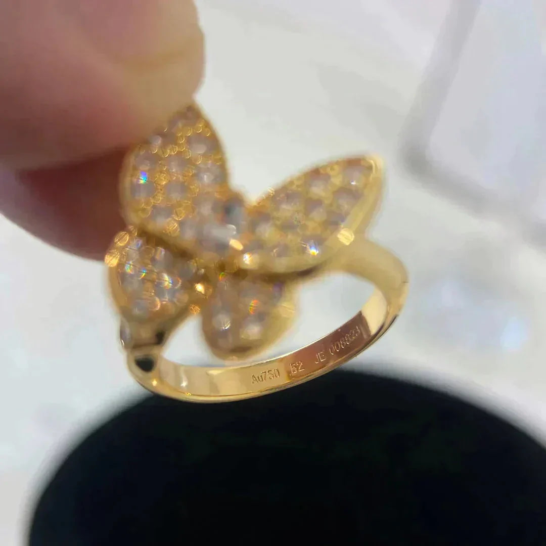 [LUXORA]BUTTERFLY DIAMOND RING