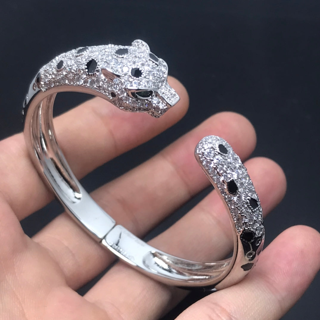 [LUXORA]PANTHERE BIG BRACELET DIAMONDS