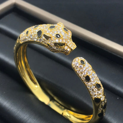 [LUXORA]PANTHERE BIG BRACELET DIAMONDS