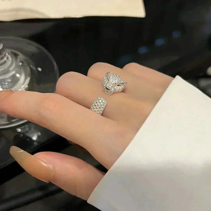 [LUXORA]PANTHERE 5.5MM ALL DIAMOND RING