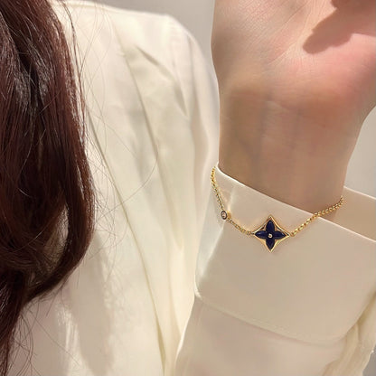[LUXORA]COLOR STAR PINK GOLD DIAMOND BRACELET