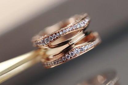 [LUXORA]ZERO 1 PINK GOLD NECKLACE