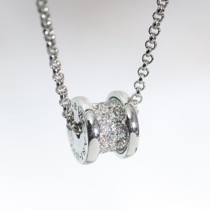[LUXORA]ZERO 1 SILVER DIAMOND NECKLACE