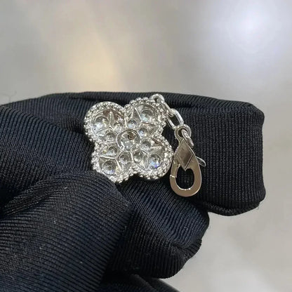 [LUXORA] CLOVER 5 MOTIF FULL DIAMOND BRACELET COLLECTION