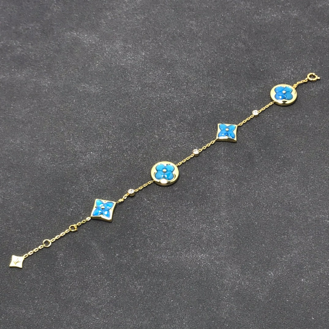[LUXORA]STAR AND SUN TURQUOISE 4 MOTIFS 3 DIAMONDS