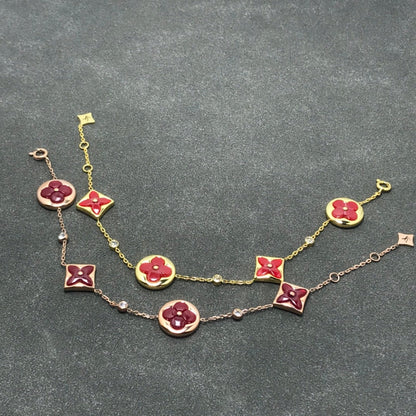 [LUXORA]STAR AND SUN CARNELIAN 4 MOTIFS 3 DIAMONDS