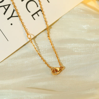[LUXORA]VOLT SILVER DIAMOND PEDANT NECKLACE