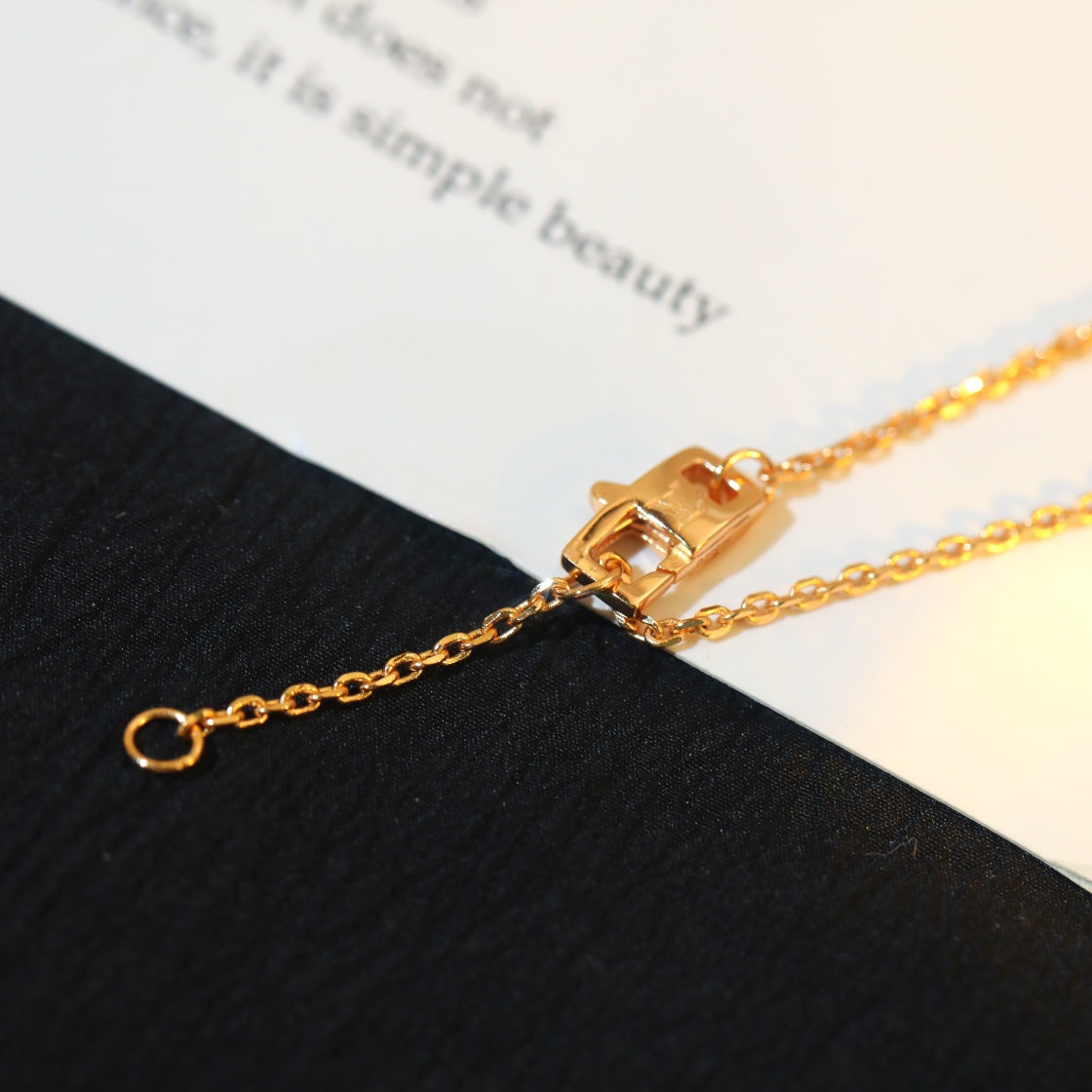 [LUXORA]STAR AND SUN DIAMOND PINK GOLD NECKLACE