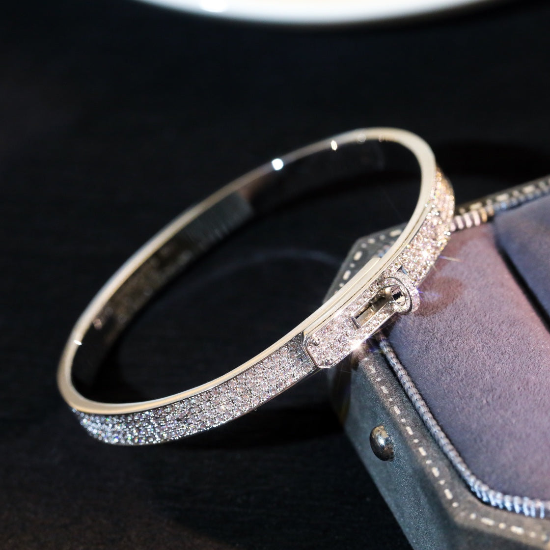 [LUXORA]KELLY BRACELET DIAMOND PAVED