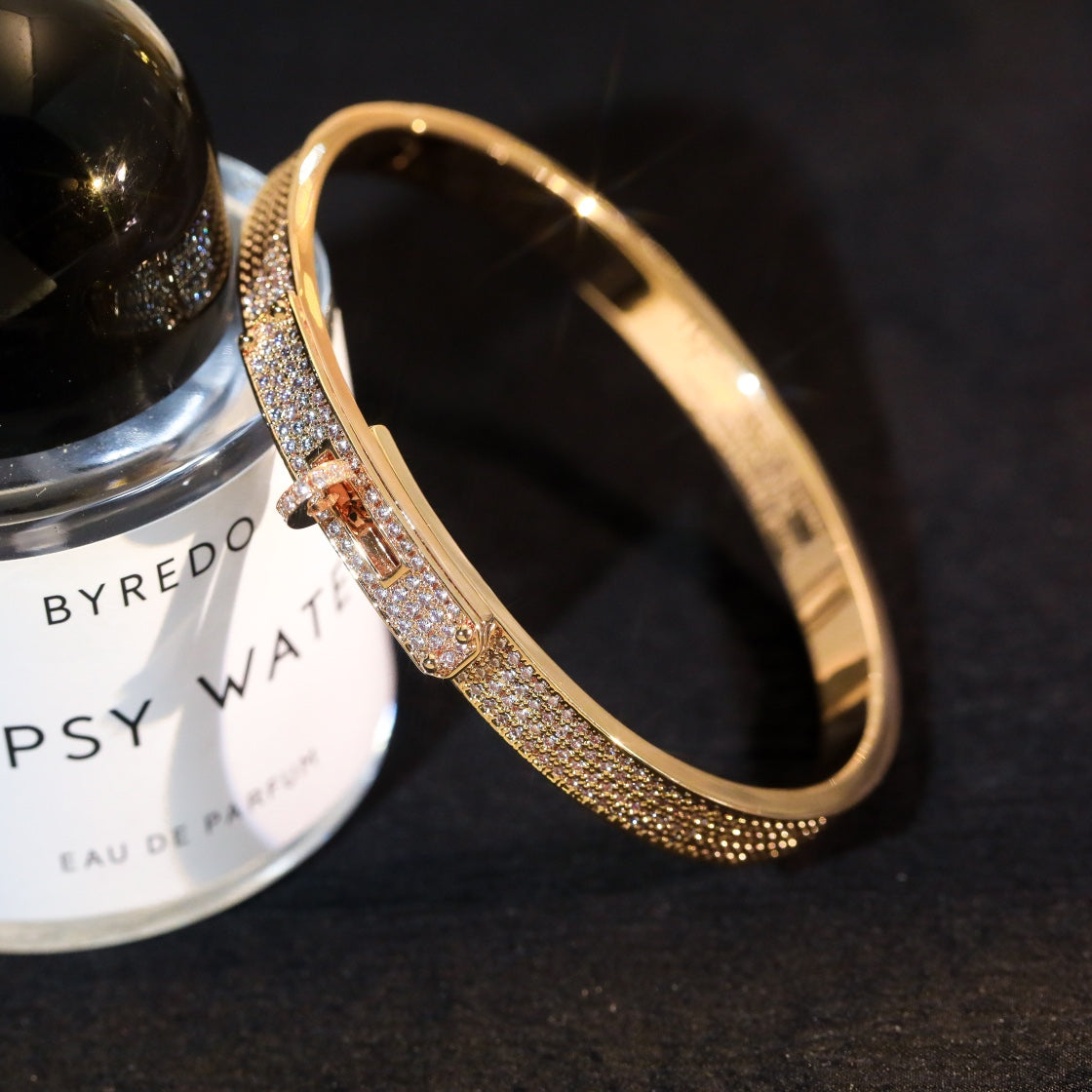 [LUXORA]KELLY BRACELET DIAMOND PAVED