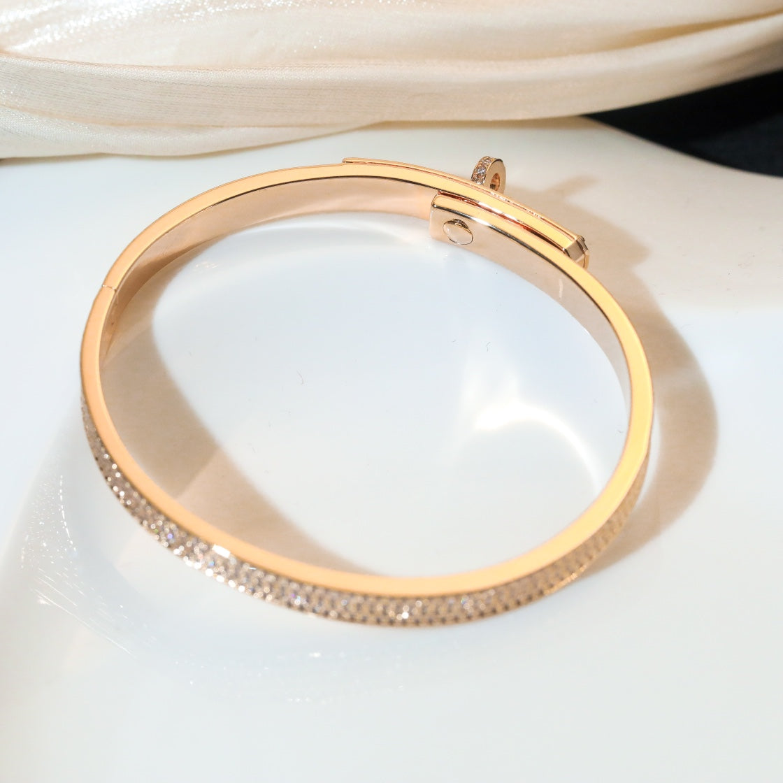 [LUXORA]KELLY BRACELET DIAMOND PAVED