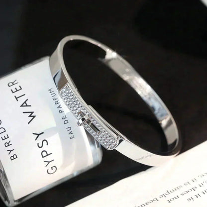 [LUXORA]KELLY SILVER DIAMOND BRACELET
