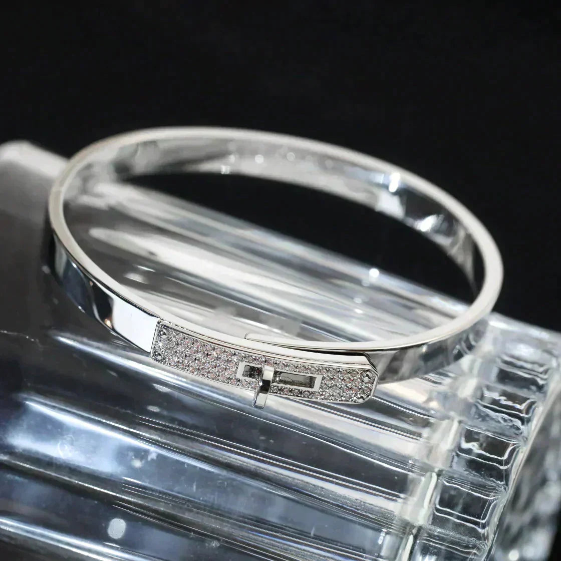 [LUXORA]KELLY SILVER DIAMOND BRACELET