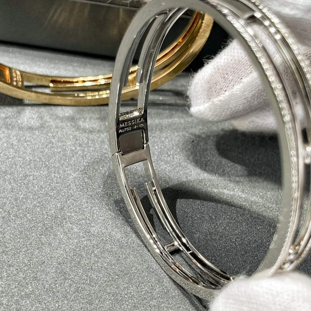 [LUXORA]MOVE 10TH PAVED DIAMOND BRACELET