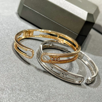 [LUXORA]MOVE 10TH PAVED DIAMOND BRACELET