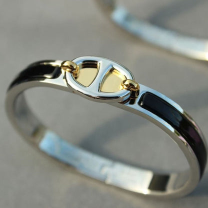 [LUXORA]CLIC CHAINE SILVER BRACELET