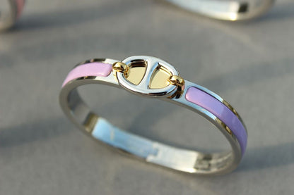 [LUXORA]CLIC CHAINE SILVER BRACELET